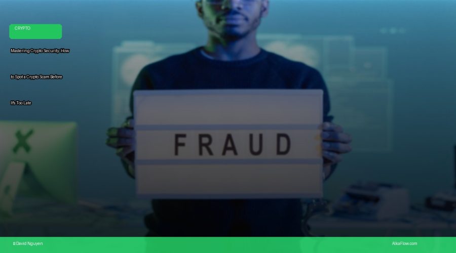 Mastering Crypto Security: How to Spot a Crypto Scam Before It’s Too Late