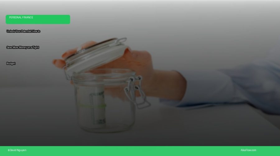 Unlock Your Potential: How to Save More Money on a Tight Budget