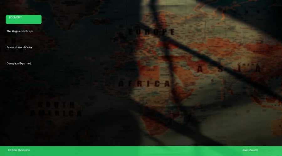 The Hegemon’s Escape: America’s World Order Disruption Explained | AlkaFlow