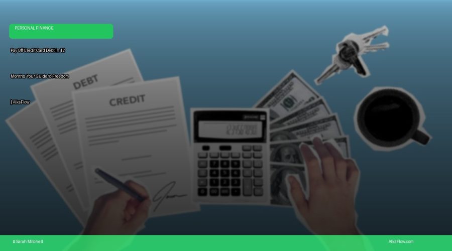 Pay Off Credit Card Debt in 12 Months: Your Guide to Freedom | AlkaFlow