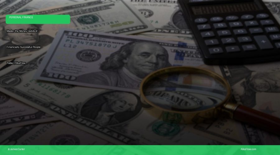 Master the Money Habits of Financially Successful People Today | AlkaFlow