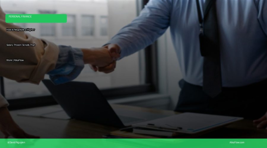 How to Negotiate a Higher Salary: Proven Scripts That Work | AlkaFlow