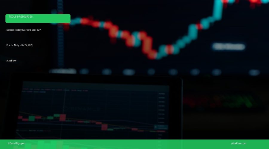 Sensex Today: Markets Soar 827 Points, Nifty Hits 24,207 | AlkaFlow