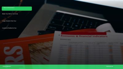 Master Your Money: How to Use Google Sheets to Track Your Investment Portfolio for Free
