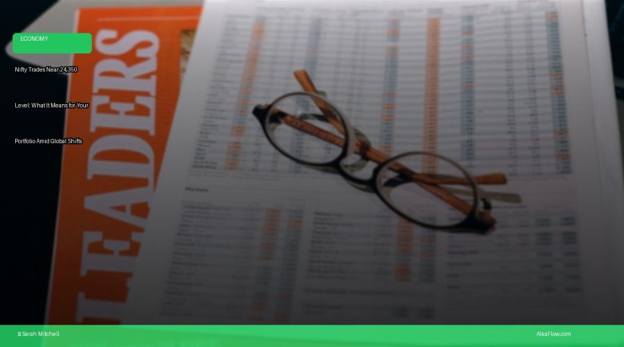 Nifty Trades Near 24,350 Level: What It Means for Your Portfolio Amid Global Shifts