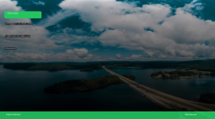 Tennessee’s I-24 Choice Lanes: A Deep Dive into Legal & Tax Implications