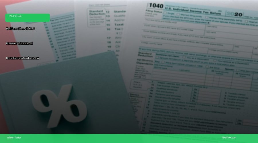 Don’t Leave Money Behind: Uncovering Common Tax Deductions You Miss | AlkaFlow