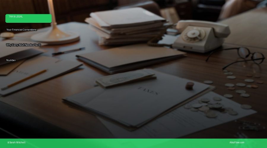 Your Financial Cornerstone: Why Every Adult Needs a Tax ID Number